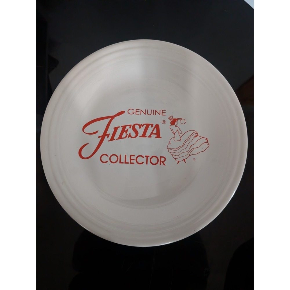 GENUINE FIESTA Collector Dinner Plate Exclusive Dancing Lady HOMER LAUGHLIN USA